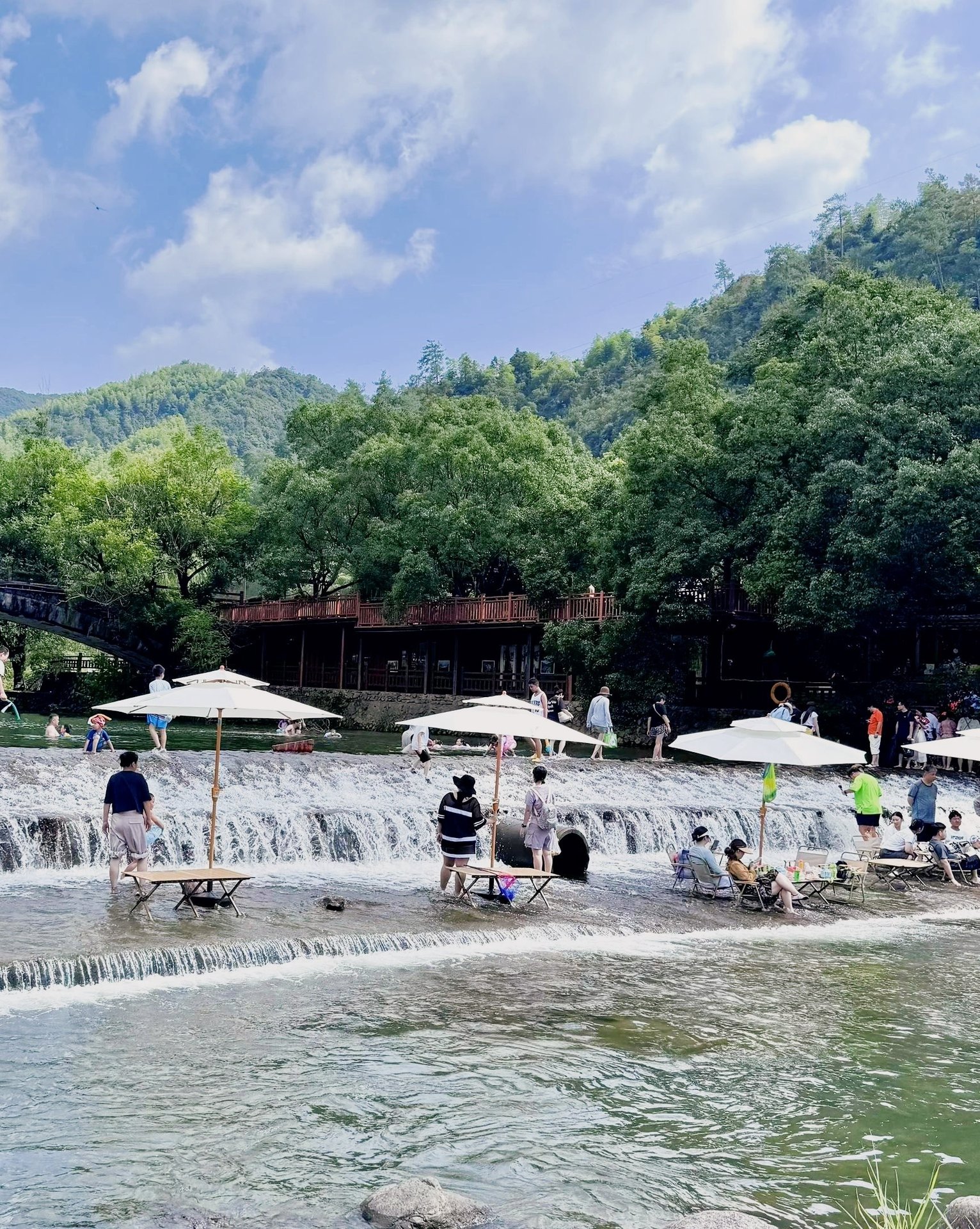 桐庐石舍村马岭古道溯溪攻略,大巴直达四古村免费