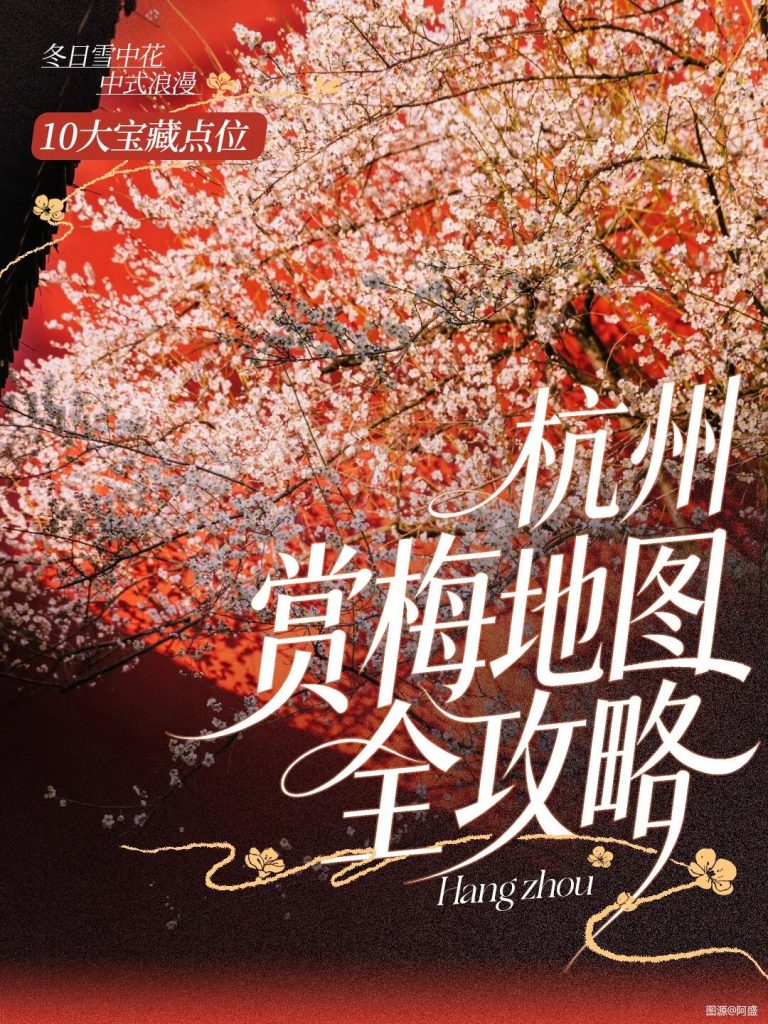 2026杭州梅花已开｜踏雪寻梅，才是杭州冬日的浪漫·Top10绝美赏梅点！收藏