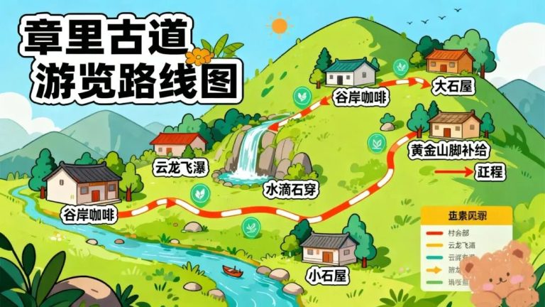 竹林+瀑布+岩洞，3处光影大片打卡地