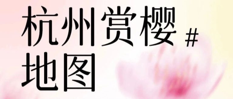 杭州樱花季到了，3条路线慢慢逛刚好
