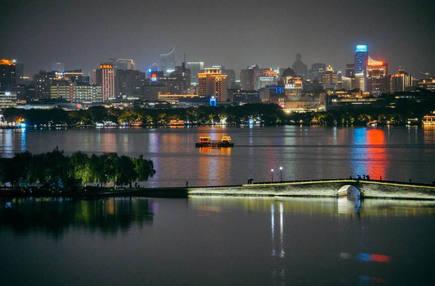 西湖夜景